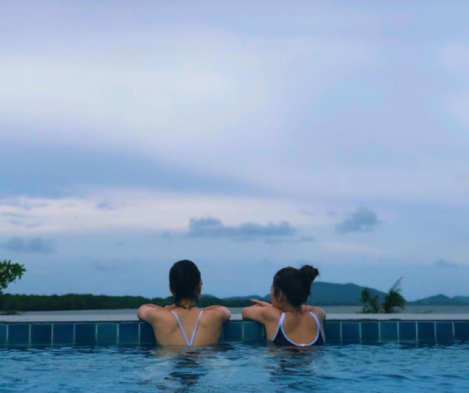 Baan Rim Ao Hotell Chanthaburi Exteriör bild